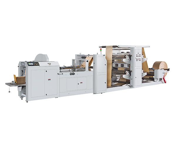 LMD-400+LST-4700 Автоматическая высокоскоростная машина для производства бумажных пакетов Flexo